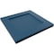 Ekena Millwork 12"W x 12"H True Fit PVC Flat Panel Shutters Sample, Sojourn Blue SAMPLE-TFPFPHB - alternate 3